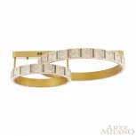 Потолочный светильник круглый Arte Milano Venezia 310183/D600-D400 GD (регулировка яркости, LED, 220V, пульт управления)