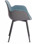 Кресло VALENTINO (mod. PC45-2) Tetchair (Бирюзовый,Серый,Черный).