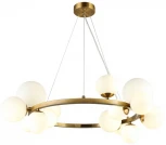 Подвесной светильник Aployt Letizia APL.314.03.14 (220V, на тросе, шарики, кольцо, молекулы)