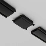 Коннектор питания прямой Radity черный (магнитный) Maytoni Technical TRA084C-11B