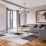 Потолочная люстра на штанге Escada Mirth 541/6 6х40Вт Е14, металл/стекло, хром