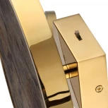 Настенный светильник Odeon Light Bergi 5079/15WL зол./серо-бежевый/металл/натур.камень/акрил с переключ.цветов.темпер. LED 15W 3000К/4000K/6000K (220V, круглые)