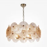 Подвесная люстра Maytoni Aster MOD007PL-10G (220V, на цепи, круглые)