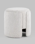 Пуф Taks букле светло-серый Stool Group арт.УТ000039393
