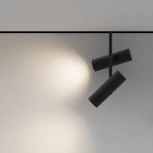 Трековый светильник магнитный 48V Maytoni Elti Duo TR005-4-2X12W-DS-B (LED, круглые)