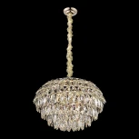 Подвесной светильник Wertmark Ludgera WE113.11.303 (220V, хрусталь, на цепи, шар)