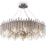 Подвесная люстра Maytoni Rocio MOD036PL-12N (220V, хрусталь, на тросе, круглые)