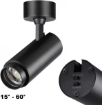 Светильник накладной с перекл. цв. температуры, мощности Novotech Nail 359222 OVER черный IP20 LED 3000К\4000К\6000К 5W/9W/13W 220V (круглые)