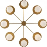 Потолочная люстра на штанге Freya Camelia FR5202PL-08BS (220V, шар)