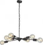 Подвесная люстра Vitaluce V4750-1/8, 8xE27 макс. 40Вт V4750-1/8 (220V, на цепи)