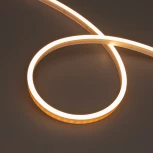 Светодиодная лента герметичная WAVE-SIDE-PU-A120-06x12mm 24V Warm2700 (8 W/m, IP68, 1m, wire x1) (Arlight, Вывод прямой) 052592