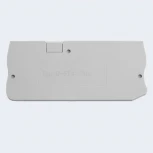 Торцевая заглушка для ЗНИ (серый) Stekker 49269