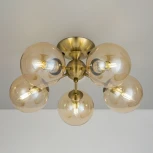 Потолочная люстра Citilux Томми CL102153 (220V, шарики, молекулы)