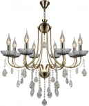 Подвесная люстра Reluce 04749-0.4-08 (220V, подвески, на цепи, подсвечник, свеча)