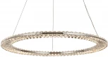 Подвесной светильник Newport 8240 8241/800 chrome (LED, 220V, хрусталь, на тросе, кольцо)