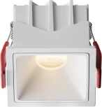 Встраиваемый светильник Maytoni Alfa LED DL043-01-10W3K-SQ-W-1 (220V)