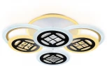 Потолочная люстра Ambrella Acrylica FA2951 (регулировка яркости, LED, 220V, пульт управления, кольцо)