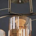 Потолочная люстра Eurosvet Susan 30124/3 античная бронза