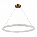 Подвесной светильник Avana SL6110.223.01 ST Luce (регулировка яркости, LED, 220V, пульт управления, на тросе, кольцо)