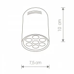 Накладной точечный светильник Nowodvorski Store Led 5945