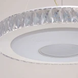 Подвесная люстра DeMarkt Фризанте 687010601 (регулировка яркости, LED, 220V, диммер, пульт управления, на тросе)