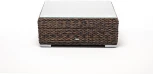 "Лунго" журнальный столик плетеный (гиацинт), цвет коричневый 4SIS арт.УТ-00005265