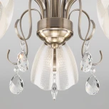 Потолочная люстра на штанге Eurosvet Floranse 30155/5 античная бронза (220V)