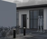 Наземный уличный светильник Maytoni Grip O460FL-L10GF3K1 (LED, 220V, круглые)