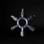 Разветвитель 5-ти Лучевой для Belt-Lite и Unibelt, Провод Черный ПВХ, IP54