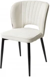 Обеденный стул M-City HERMES WZ2042-01 молочный/ HK017-01 слоновая кость,