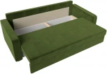 Диван прямой Лига-009 (Зеленый/Микровельвет) Лига Диванов арт.118051