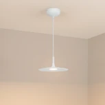 Подвесной светильник LED SP-FIORE-R250-8W Warm3000 (WH, 120 deg, 230V) (Arlight, IP20 Металл) 035953 (круглые, летающая тарелка)