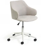 Обеденный стул La Forma (ex Julia Grup) Einara (Серый/ Сталь,Пена,Полипропилен,Металл,Пластик)