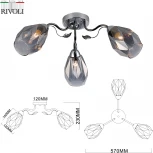 Люстра потолочная Hillary 9103-303 3 * Е27 60 Вт