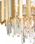 Подвесная люстра Natali Kovaltseva Amazone 81444/8C GOLD