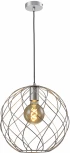 Подвесной светильник Toplight Janis TL1190H-01SL (220V, на проводе, шар, клетка)