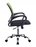 Кресло Бюрократ CH-695NSL салатовый TW-03A сиденье черный TW-11 сетка/ткань крестовина металл хром