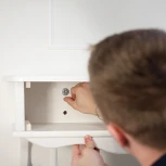 Консоль Берже 20 белый ясень от фабрики Mebelik