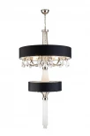 Подвесная люстра Lucia Tucci Cosmopolitan 2970.18 black (220V, на цепи)