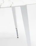 Стол обеденный Stool Group Ричмонд 100*100 белый стеклянный УТ000002666