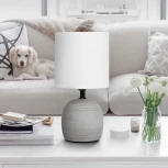 Интерьерная настольная лампа Rivoli Sheron 7044-501 (220V, выключатель, круглые)