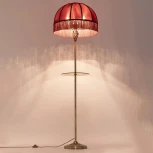 Торшер с полкой бахрома Citilux Базель CL407933T (220V, выключатель)