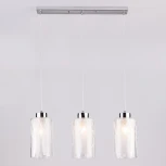 Подвесной светильник Eurosvet 50001 50001/3 хром (220V, на проводе, круглые)