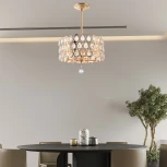 Потолочная люстра хрустальная на штанге Arte Milano Sorrento-1019 371019/5/300/390 GD (220V)