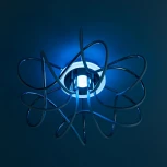 Потолочная люстра светодиодная с управлением смартфоном Citilux Джемини Смарт CL229A161E RGB (220V, умный дом - Алиса, Маруся, Сири)