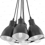 Подвесной светильник Eglo Priddy 49467 (220V, на проводе, круглые, паук)