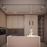 Трековый светильник магнитный светодиодный MAG-ORIENT-SPOT-HANG-R45-12W Warm3000 (BK, 24 deg, 48V, DALI) (Arlight, IP20 Металл) 035714