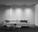 Трековый светильник ременной Downlight Maytoni Points Parity TR128B-24W3K-M-W 3000K 24Вт белый (48V)