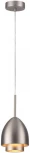 Подвесной светильник Lumion Avrora 8000/1A никель/никель металл/металл Е14 40W 220V (на проводе)