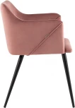 Стул с подлокотниками Stool Group Джоэл велюр пыльно-розовый УТ000036693